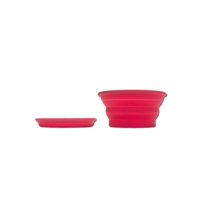 Messy Mutts Silicone Collapsible Bowl Watermelon