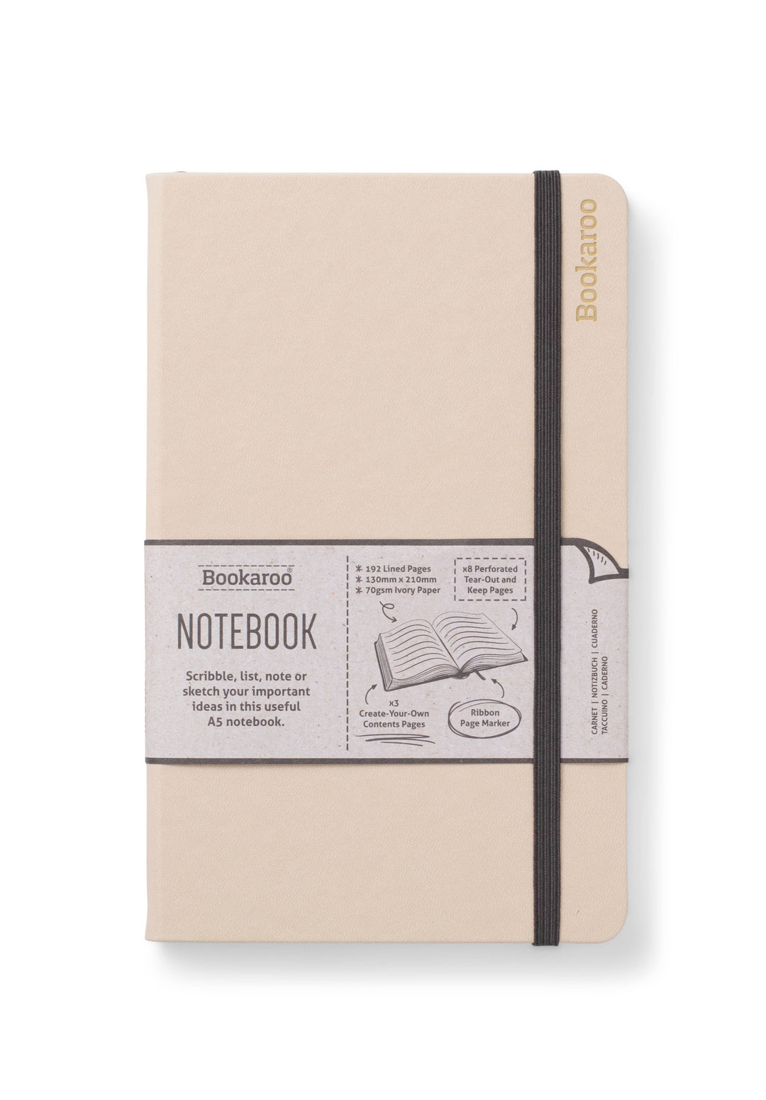 Bookaroo A5 Notebook: Turquoise