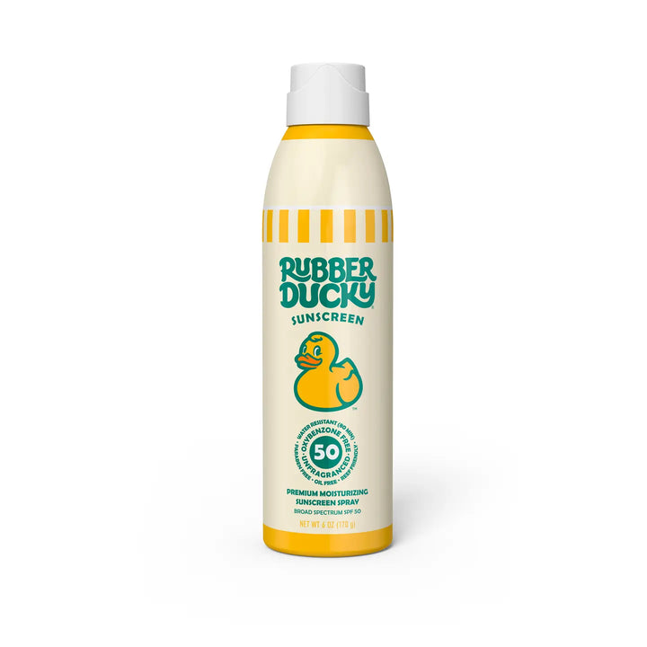 Rubber Ducky Spf 50 Sunscreen Spray, 6 oz - Clear