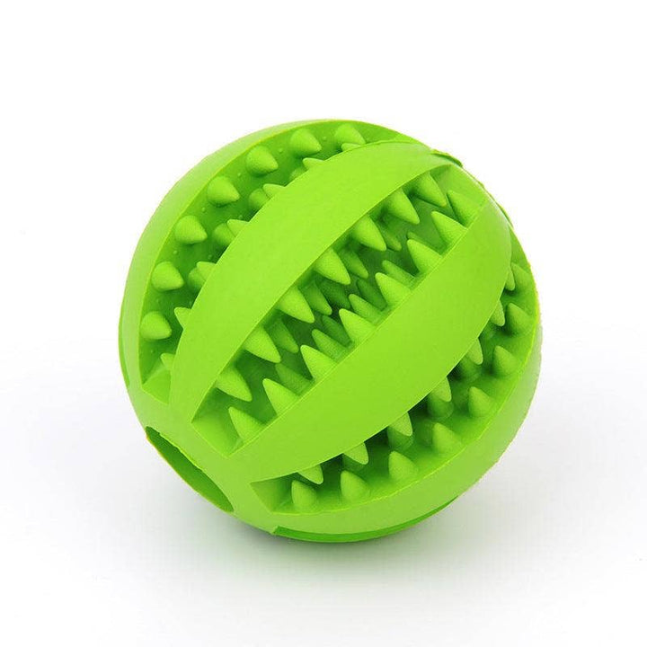 Minty Munch-N-Play Rubber Feeding Ball: 7Cm Red