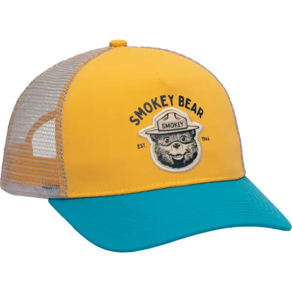 Smokey Varsity 5-Panel Trucker Hat, Sunshine