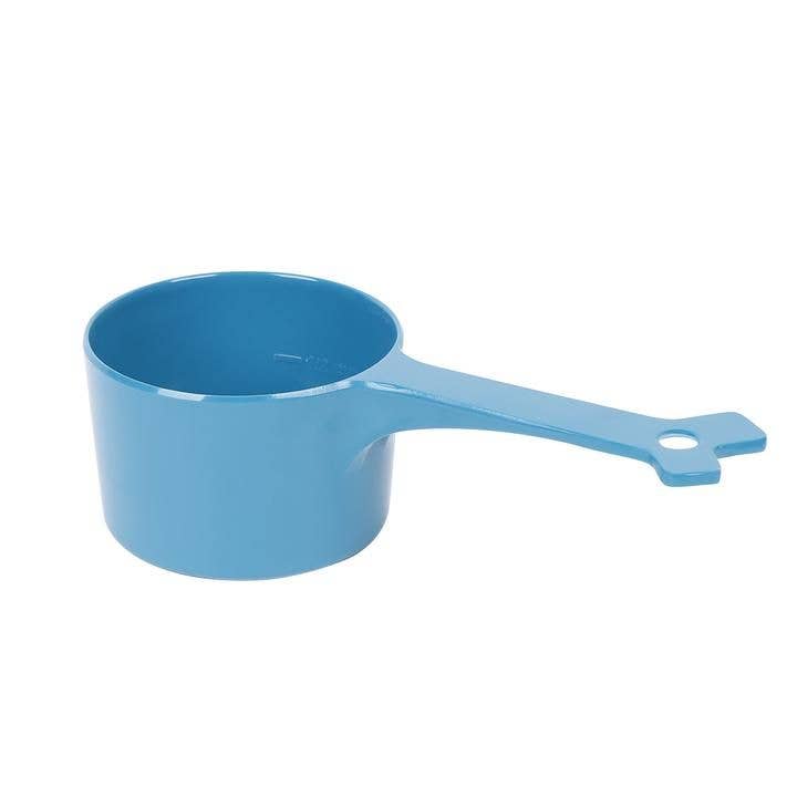 Messy Mutts Melamine Dog Food Scoop Blue 1 Cup