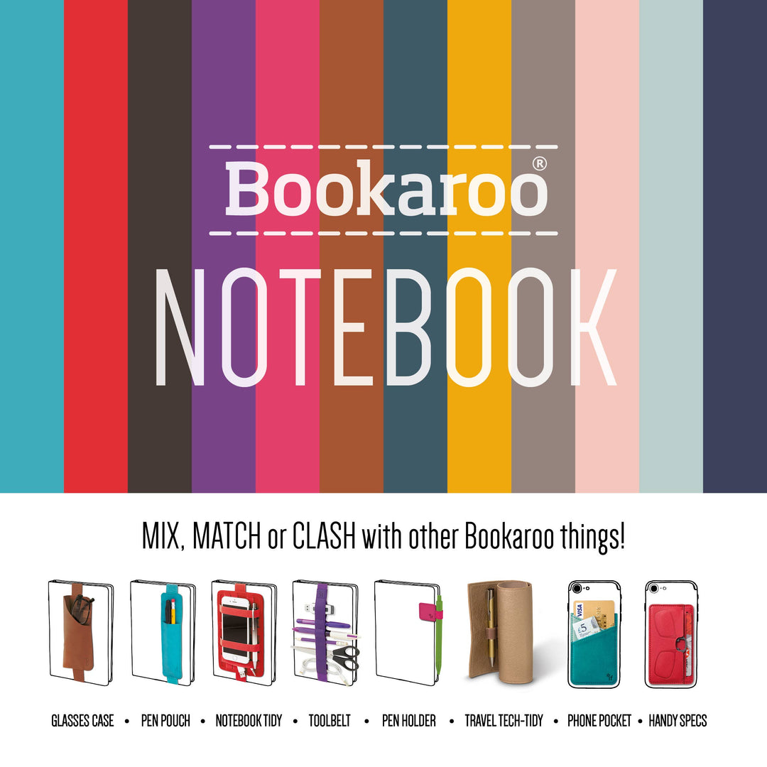 Bookaroo A5 Notebook: Forest Green