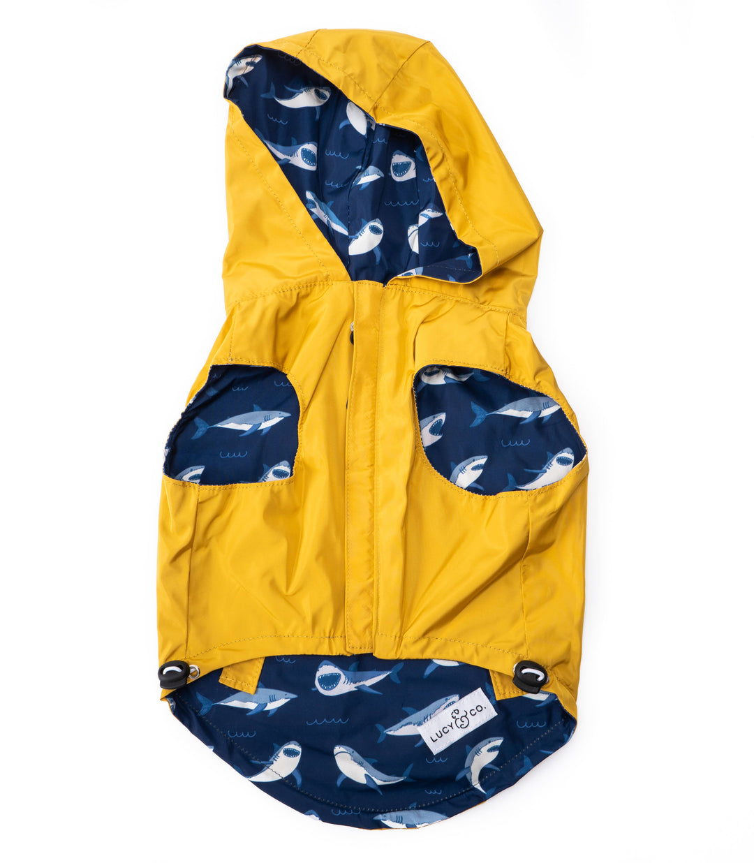 Shark Attack Reversible Raincoat: Small