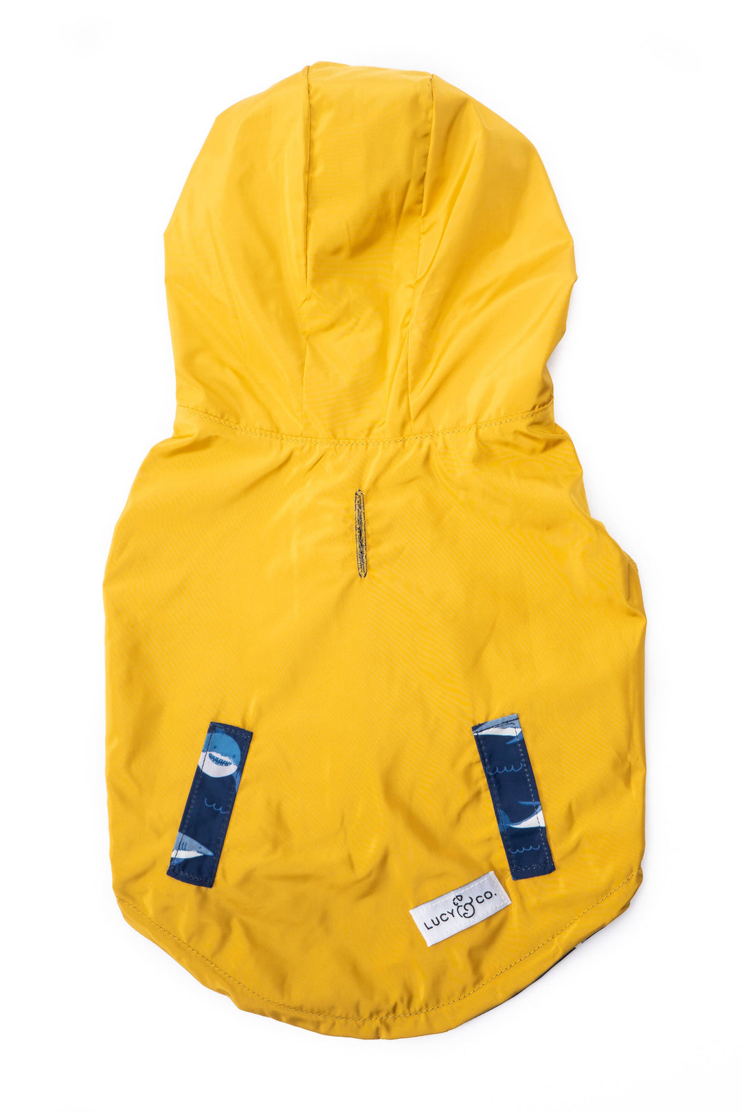 Shark Attack Reversible Raincoat: X-Large