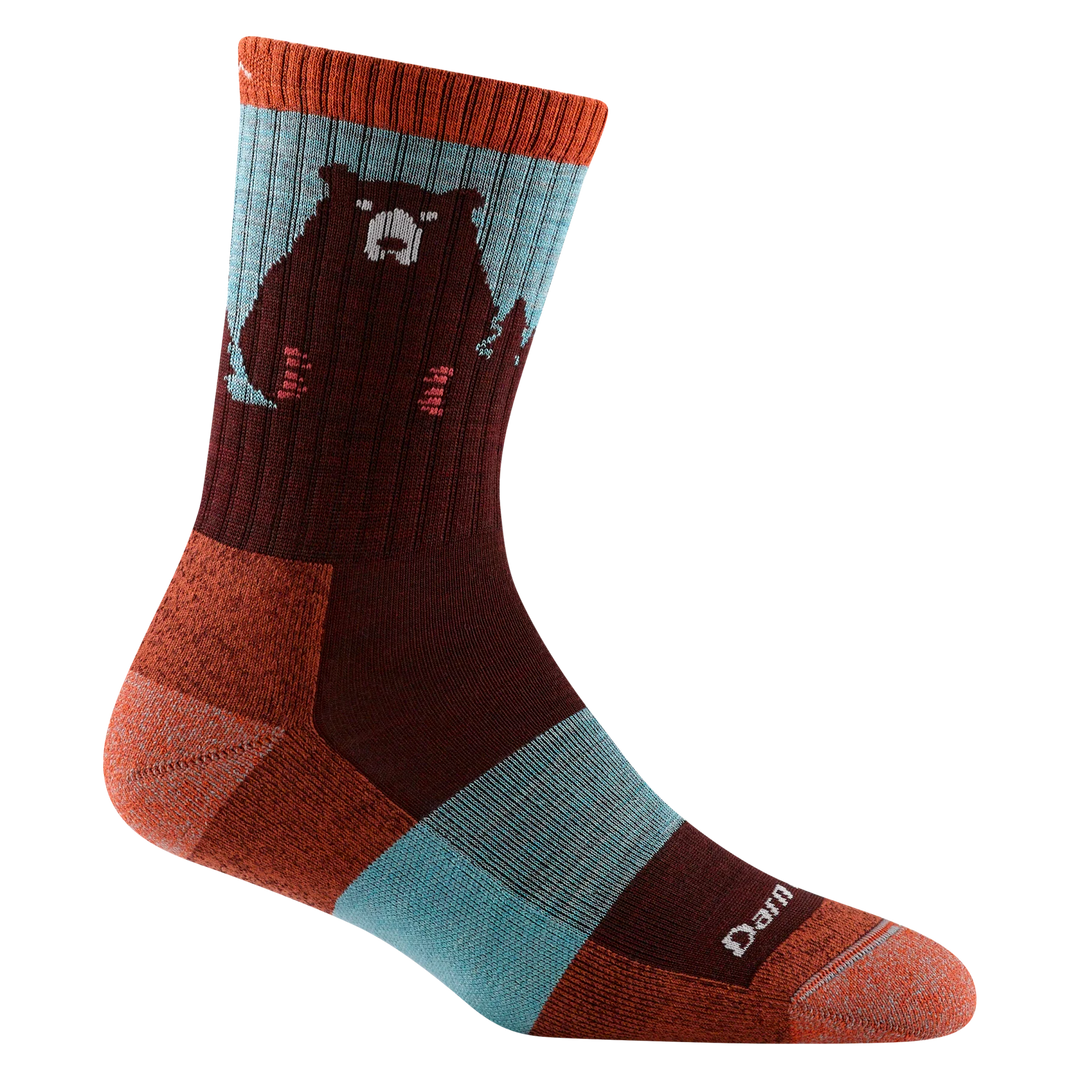 W's Bear Town Micro Crew Lightweight Hiking Sock