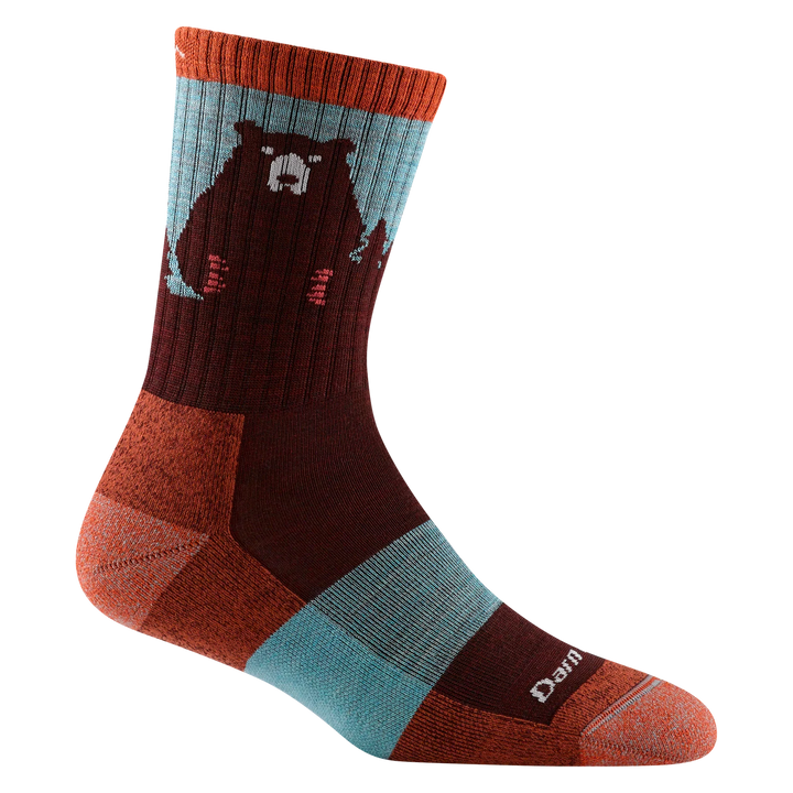 W's Bear Town Micro Crew Lightweight Hiking Sock