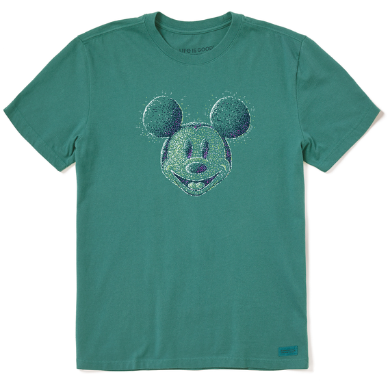 M's Sparkle Steamboat Willie Crusher Tee, Spruce Green