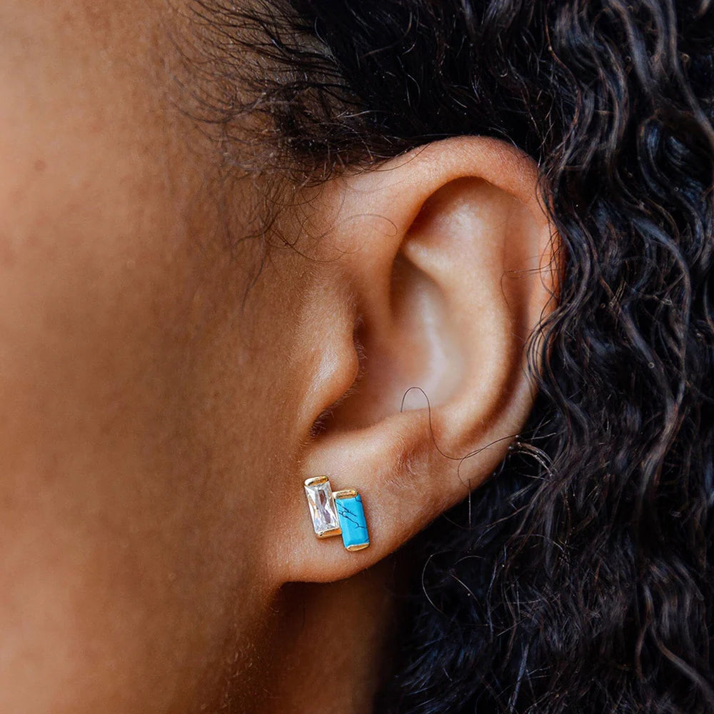 LA PLAYA STUD EARRINGS