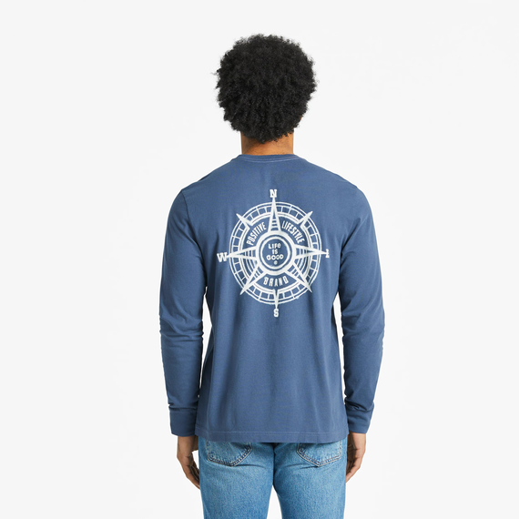 M's Positive Compass Long Sleeve Crusher-LITE Tee115469