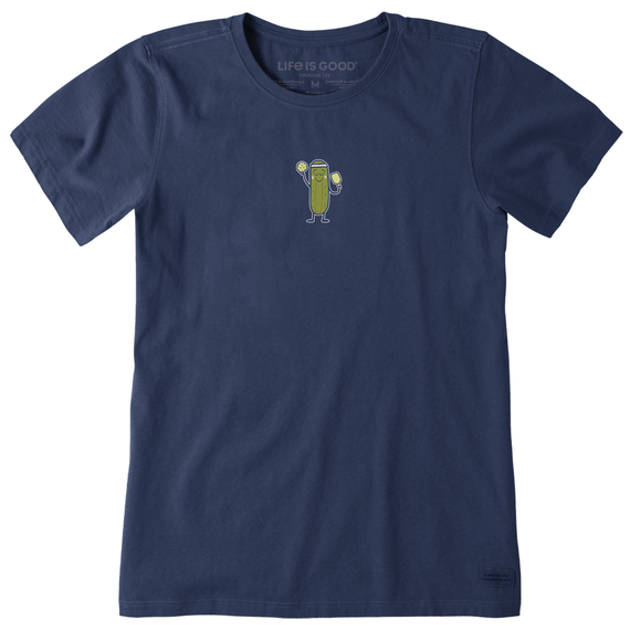 W's Quirky Pickle Person Crusher Tee