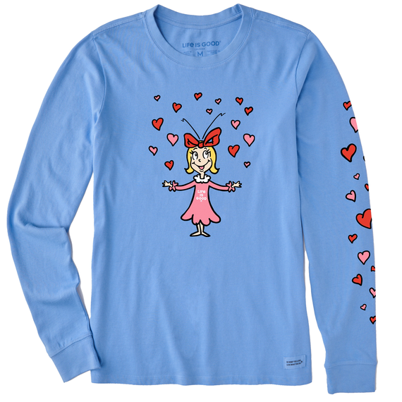 W'sL/S Crusher Tee Cindy-Lou Hearts