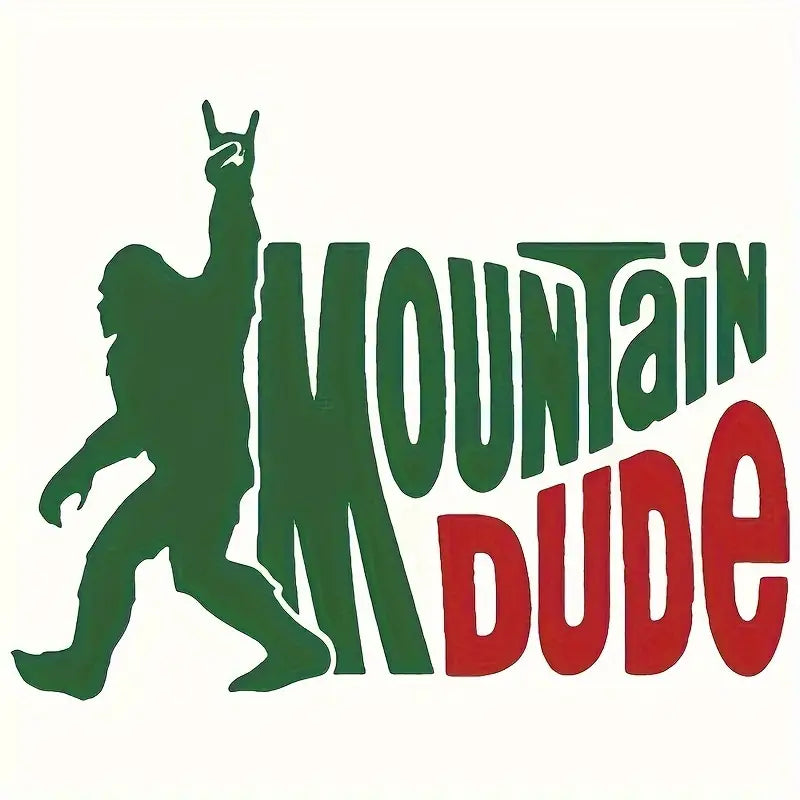 Sasquatch Mountain Dude Sticker