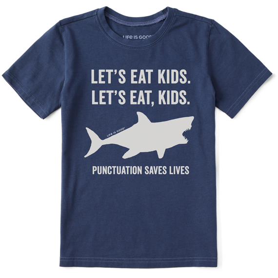 Kids Let's Eat, Kids Shark Crusher Tee