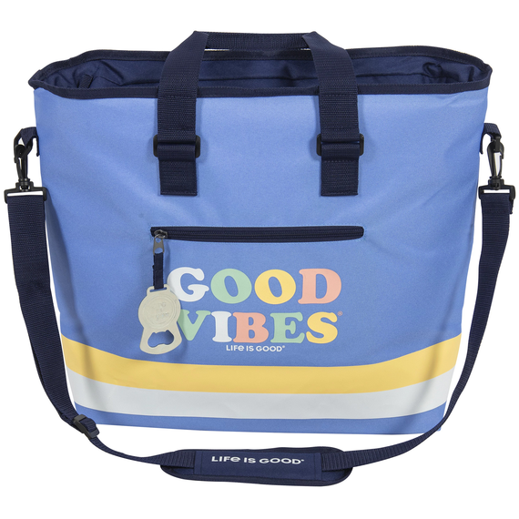 Good Vibes 36-Can Cooler Tote