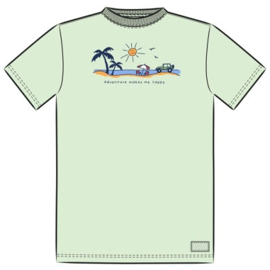 M'S QUIRKY ATV BEACH VISTA SHORT SLEEVE