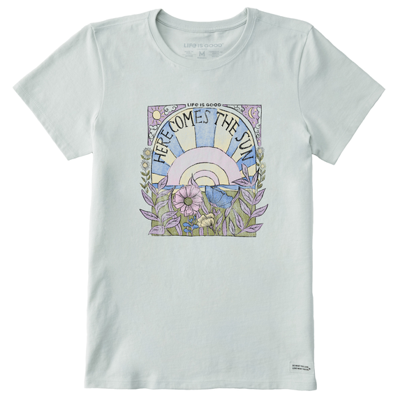 W's Here Comes The Sun Hippie Short Sleeve Tee