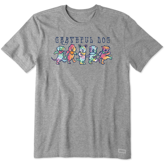 M's Tie Dye Grateful Dog Short Sleeve Tee