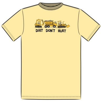 K'S NAIVE DIRT DONT HURT SHORT SLEEVE CRUSHER TEE