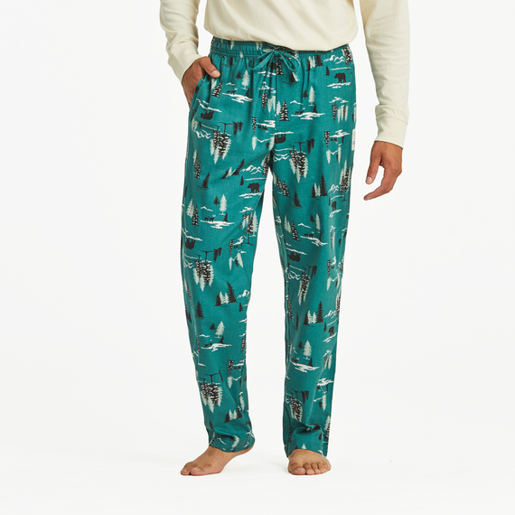 M's Classic Sleep Pant Winter Woodland Pattern