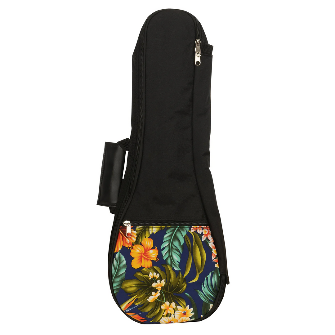 Kala Concert Padded Ukulele Bag, Floral Pattern