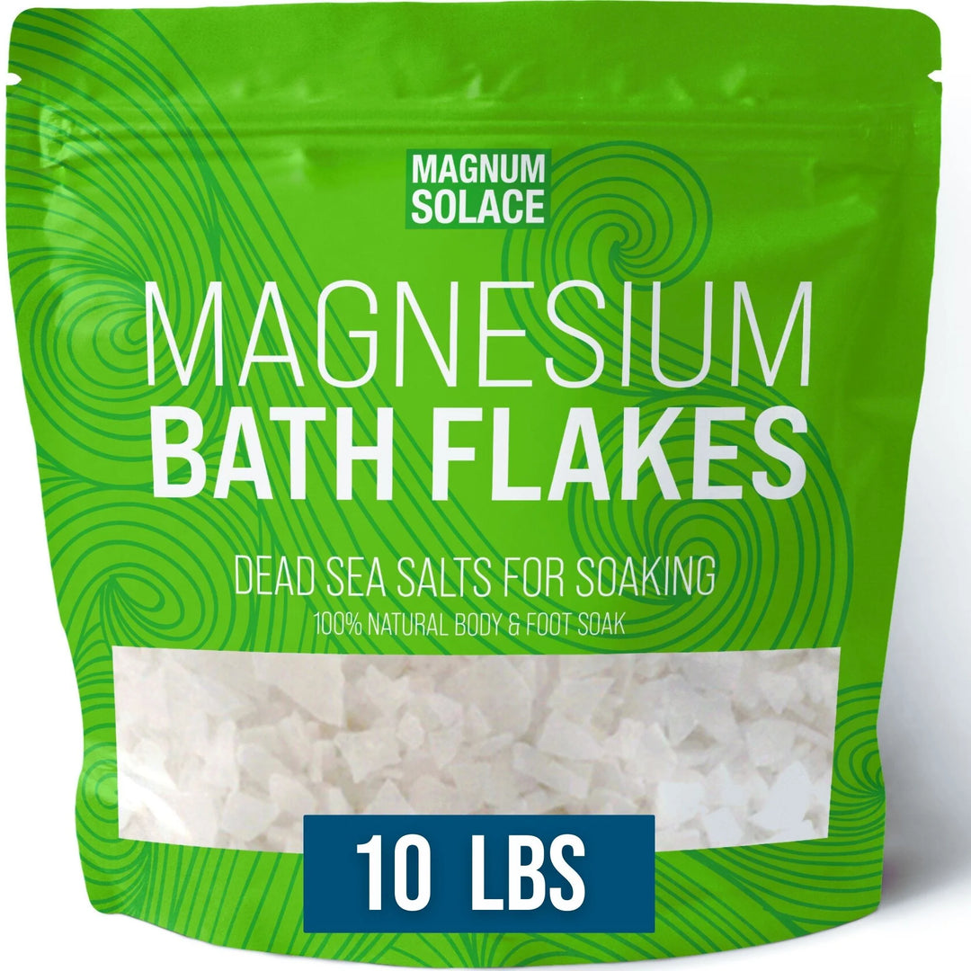 Magnesium Bath Flakes, Dead Sea Bath Salts, Bath Soak