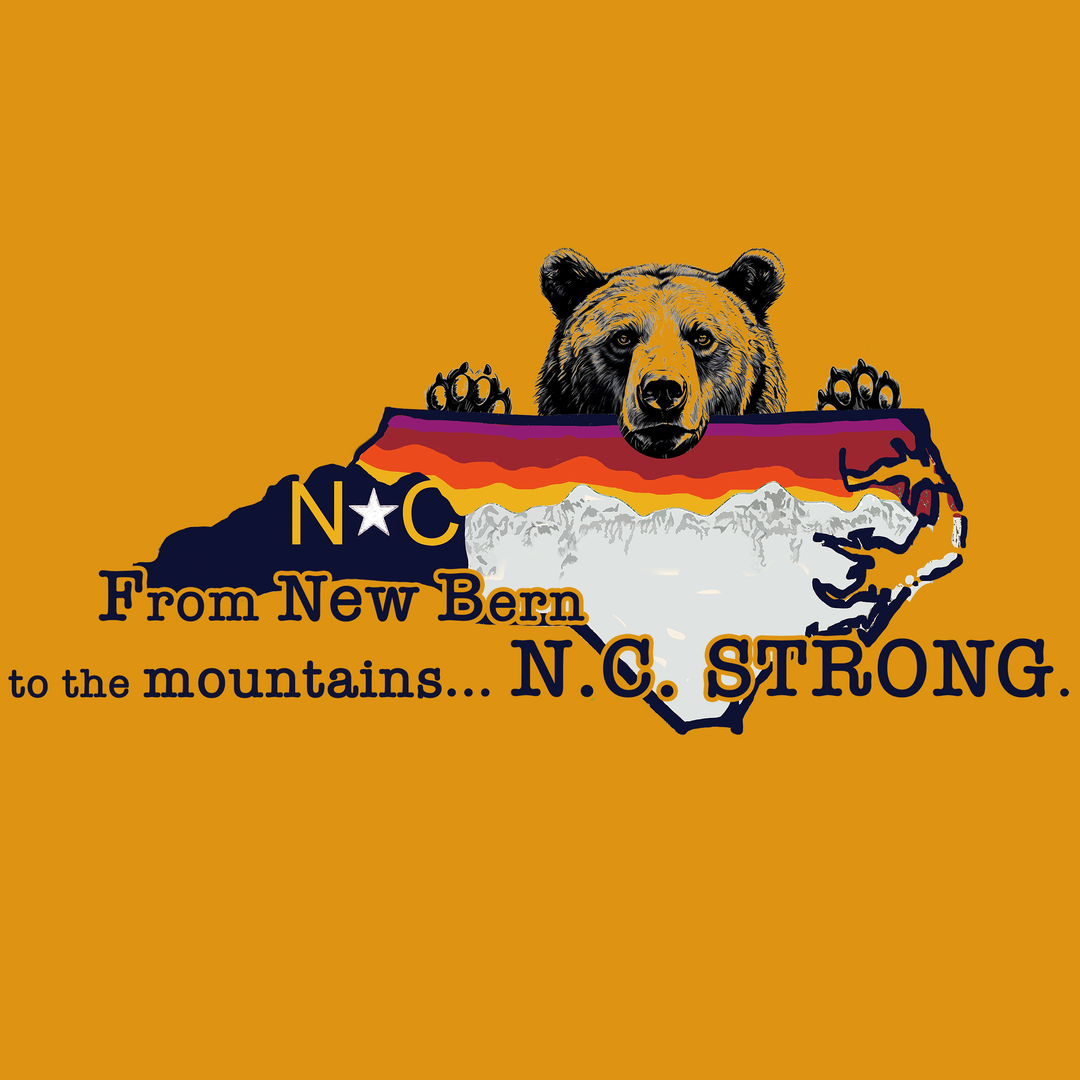 NC Strong New Bern to Mountains T-Shirt, S/S