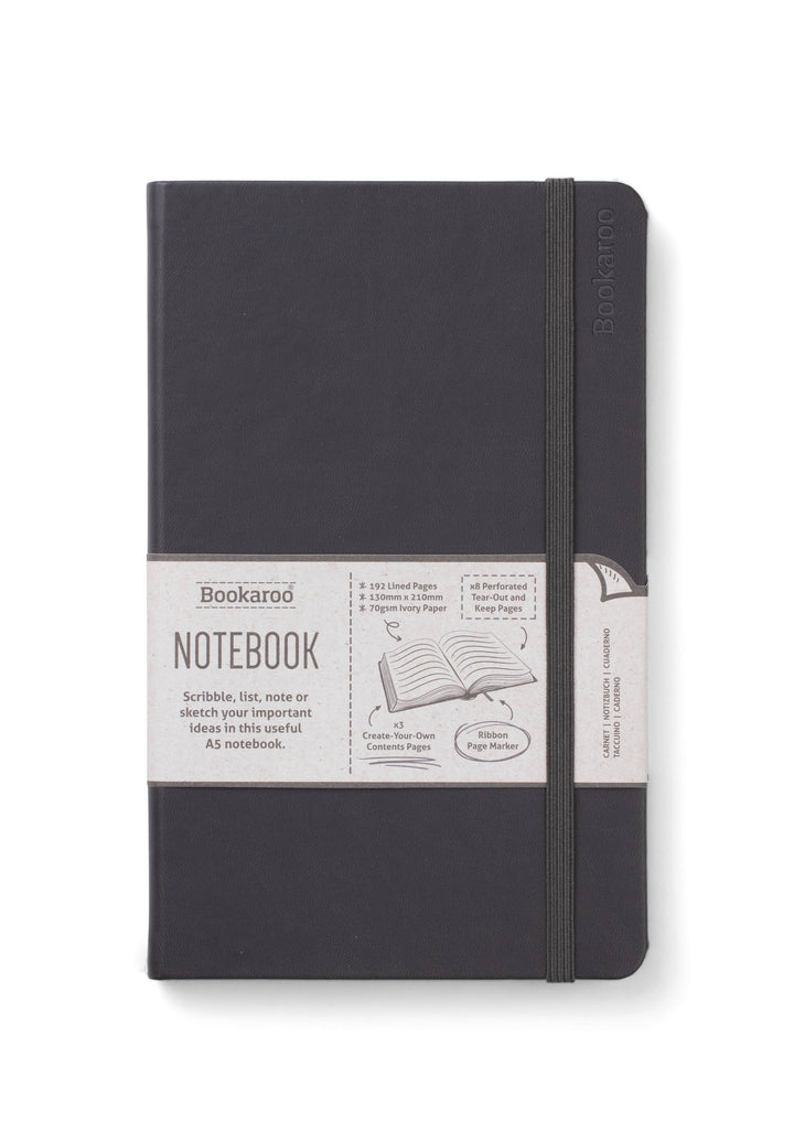 Bookaroo A5 Notebook: Forest Green