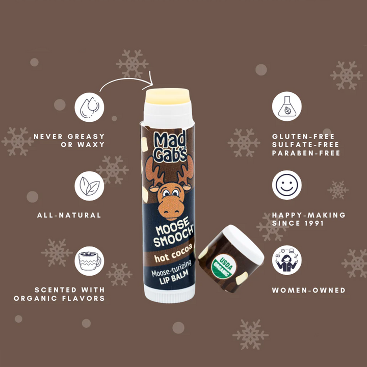 Organic Moose Smooch Hot Cocoa Lip Balm