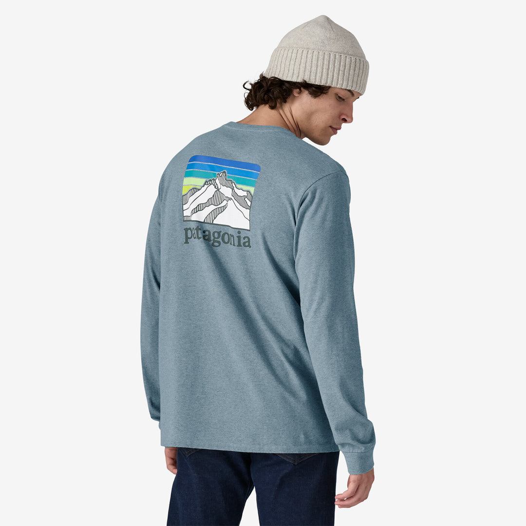 M's L/S LIne Logo Ridge Responsibili Tee