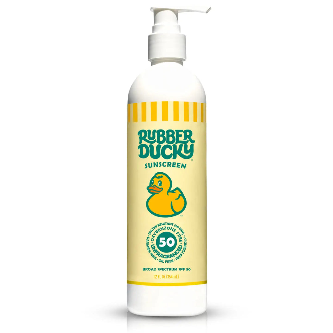 Rubber Ducky Spf 50 Sunscreen Lotion, 12 oz Pump