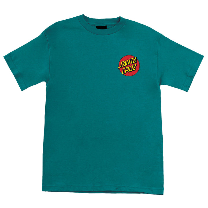 Santa Cruz Beware Dot T-Shirt, Teal