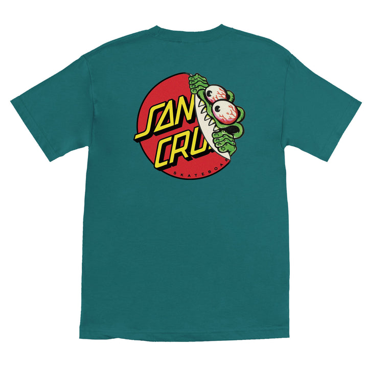 Santa Cruz Beware Dot T-Shirt, Teal