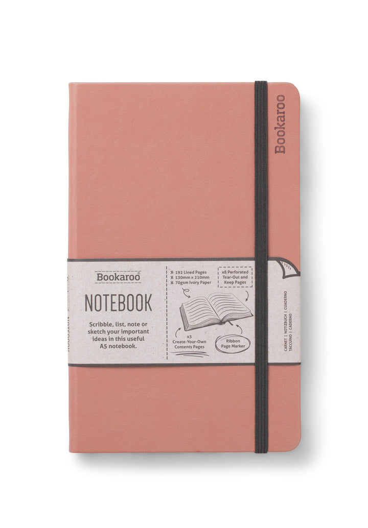 Bookaroo A5 Notebook: Forest Green