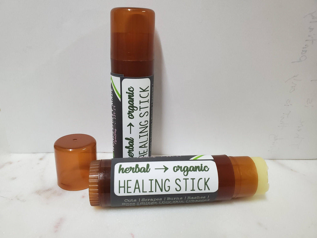 Herbal Healing Stick | Travel Size | Calendula Chickweed