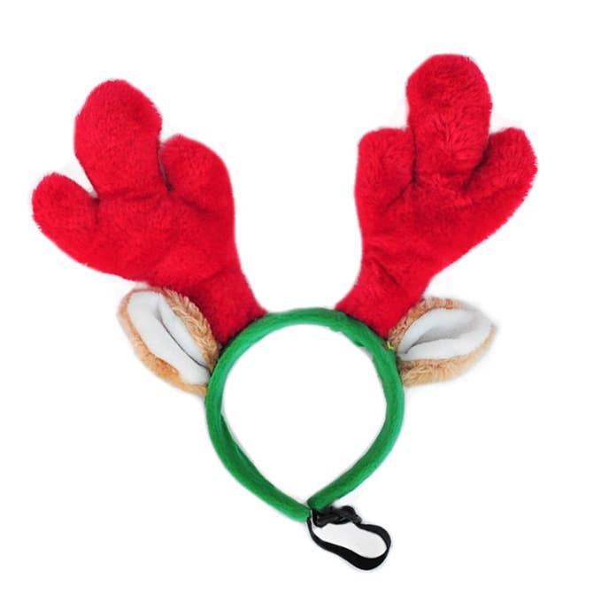 ZippyPaws Holiday Antlers: SM