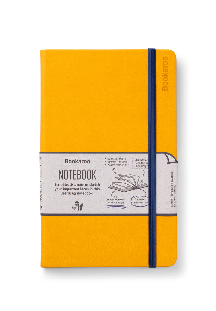 Bookaroo A5 Notebook: Charcoal