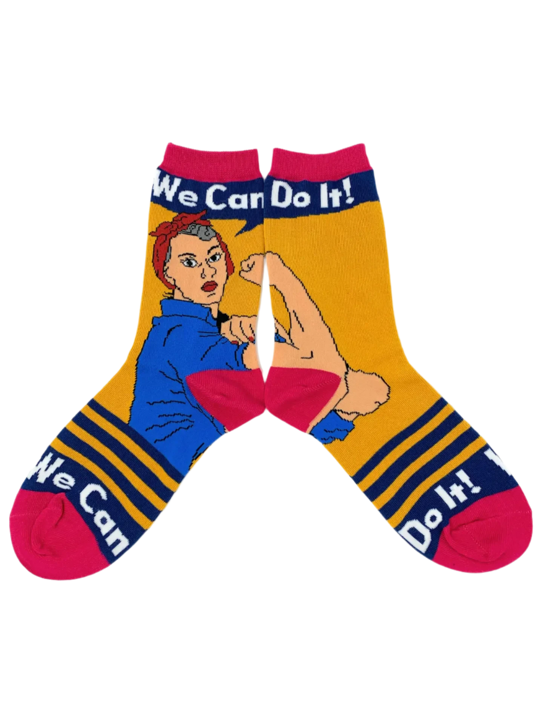 W's Girl Slay Cotton Crew Funny Socks