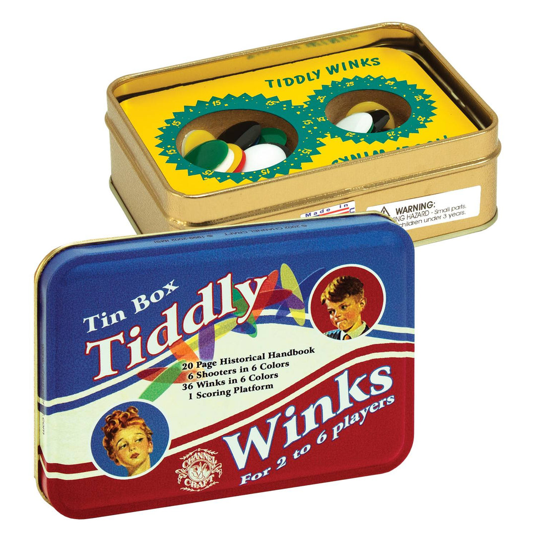 Tin Box Tiddly Winks