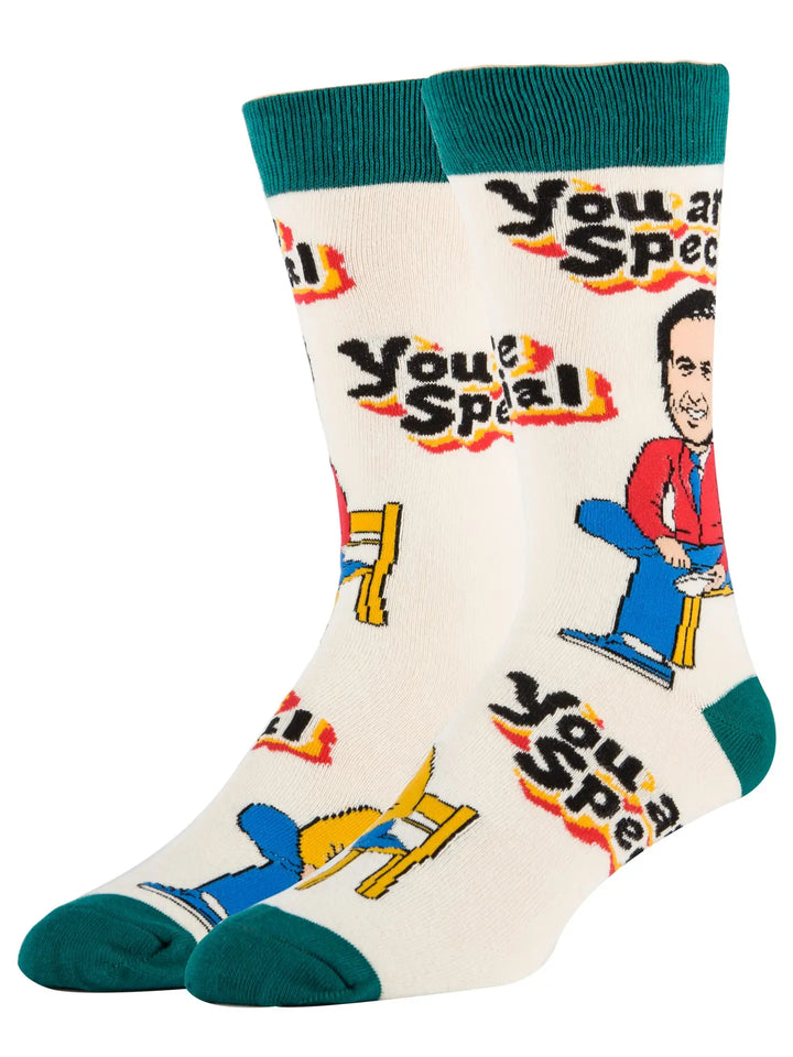 M's You Are Special Cotton Crew Funny Socks