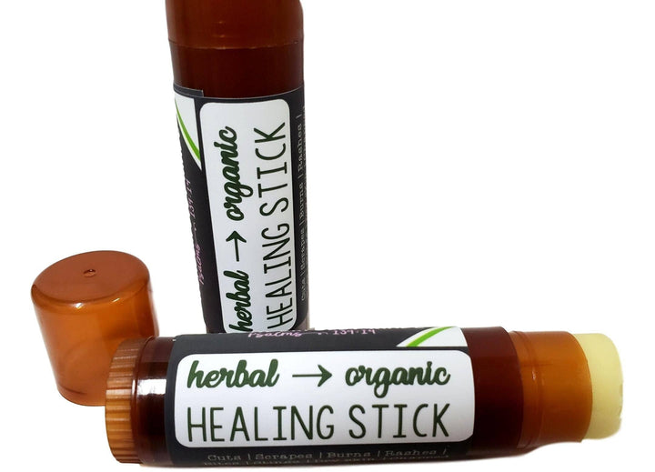 Herbal Healing Stick | Travel Size | Calendula Chickweed