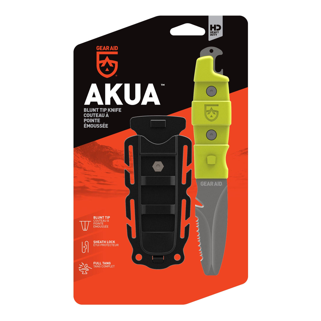 Akua River Knife: Nav Green