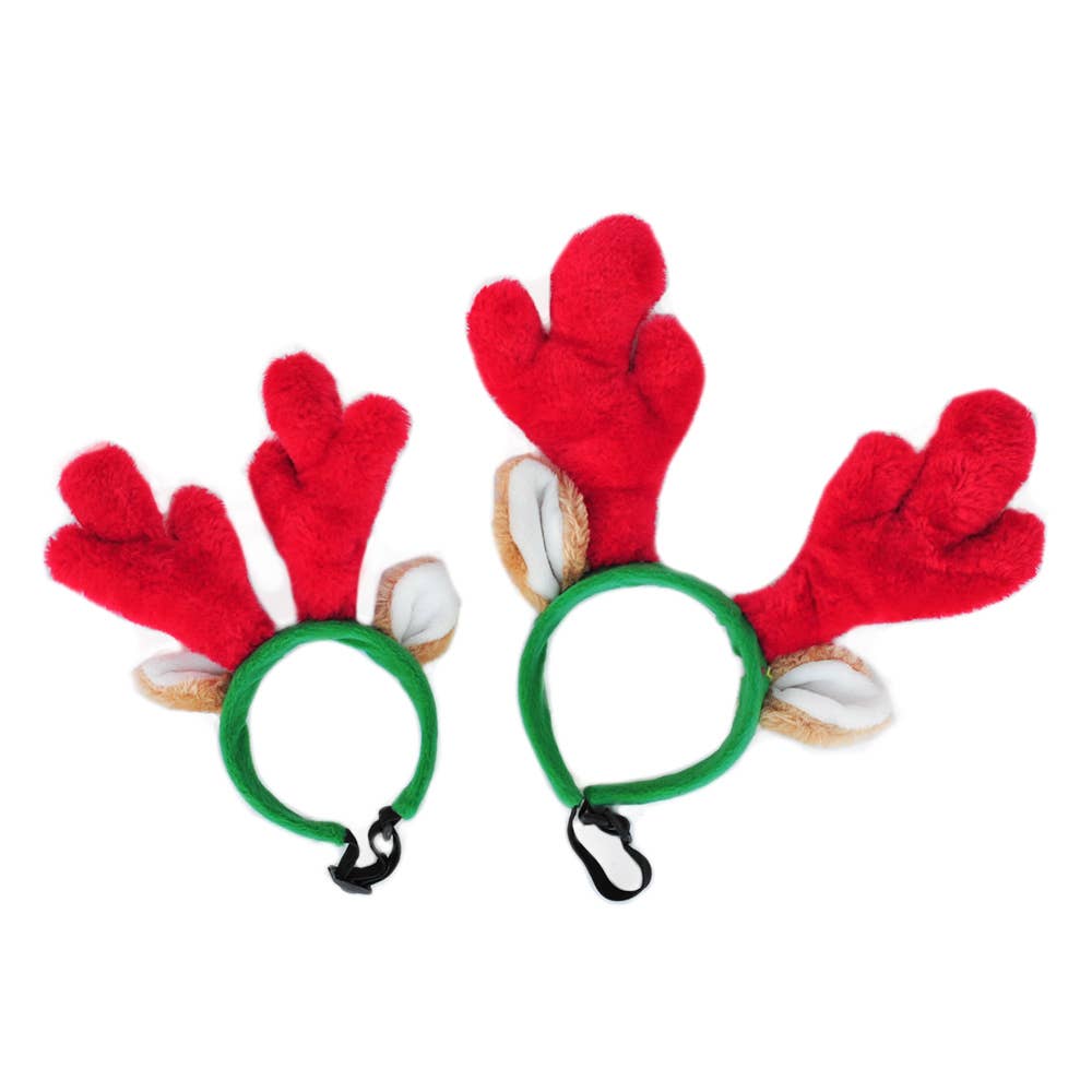 ZippyPaws Holiday Antlers: SM