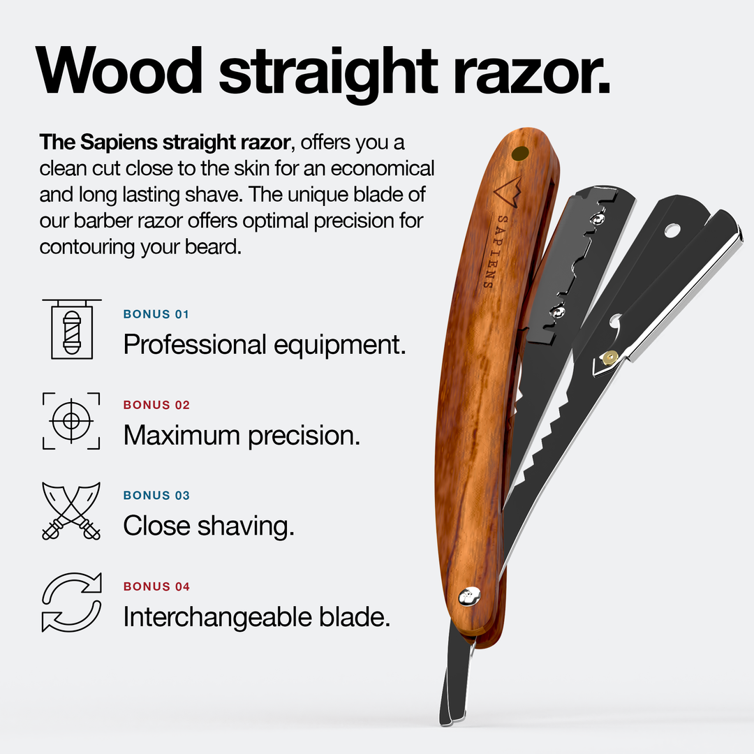 Straight razor - Wood Edition