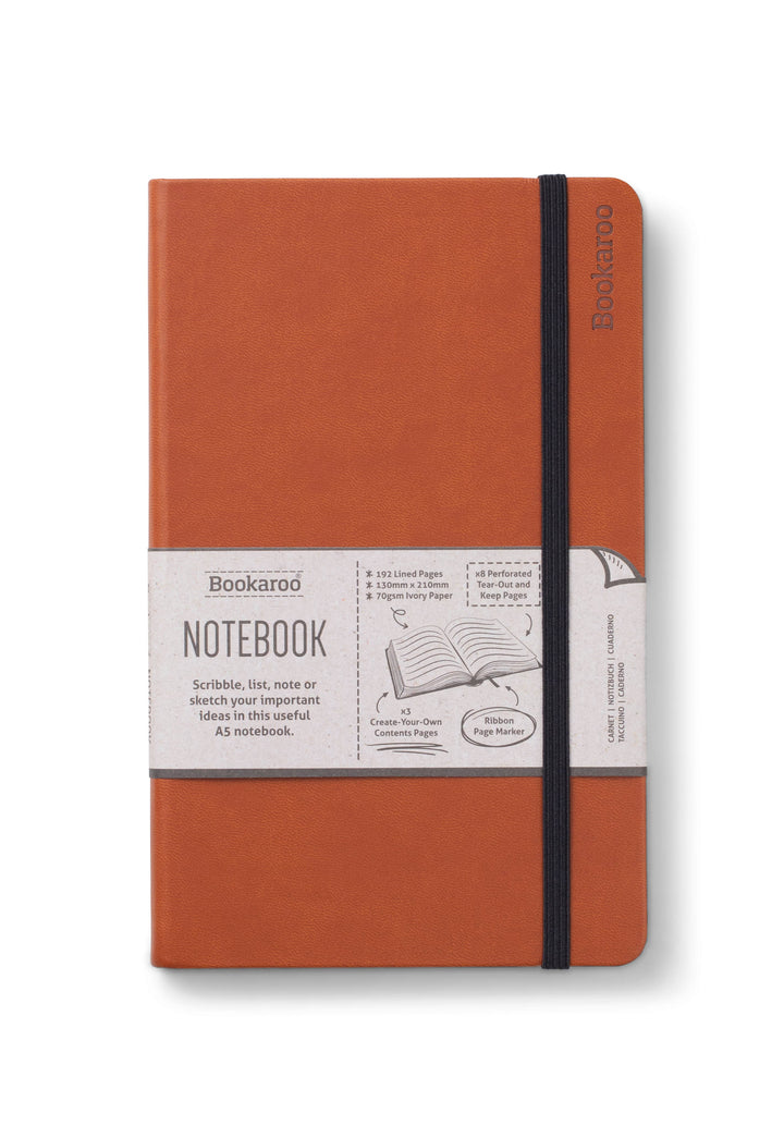 Bookaroo A5 Notebook: Forest Green