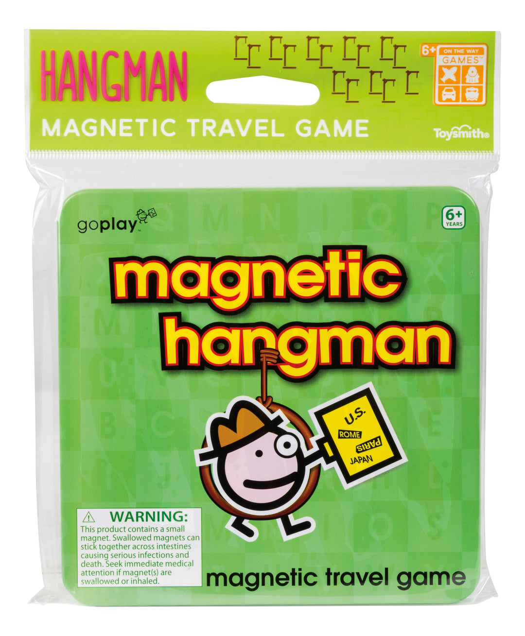 Magnetic Travel Games, Assortment of 6 Games