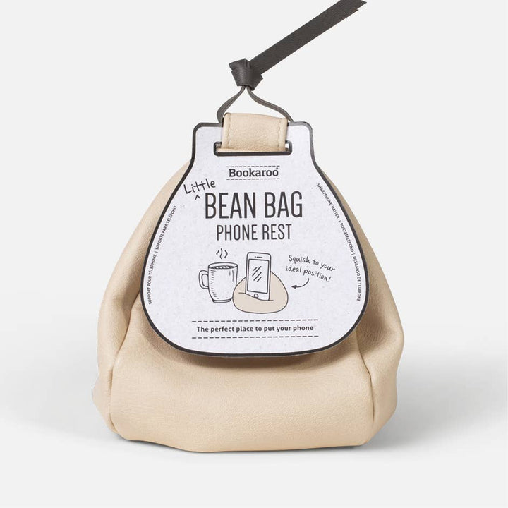 Little Bean Bag Phone Rest: Brown