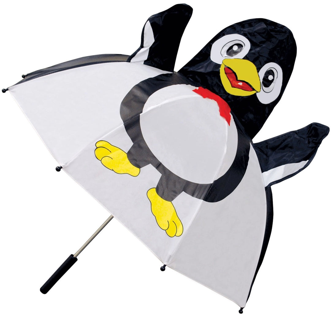 Kids Umbrella - 30" Manual Pop-Out, Penguin