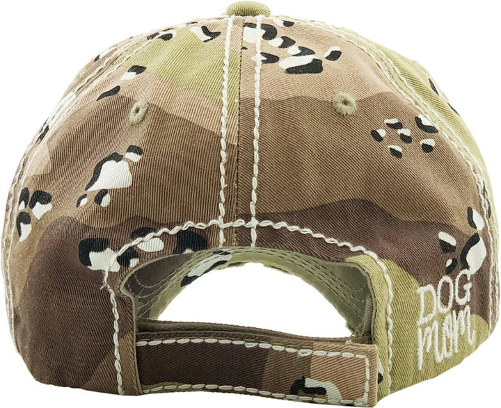 DOG MOM WASHED VINTAGE BALLCAP: HPK