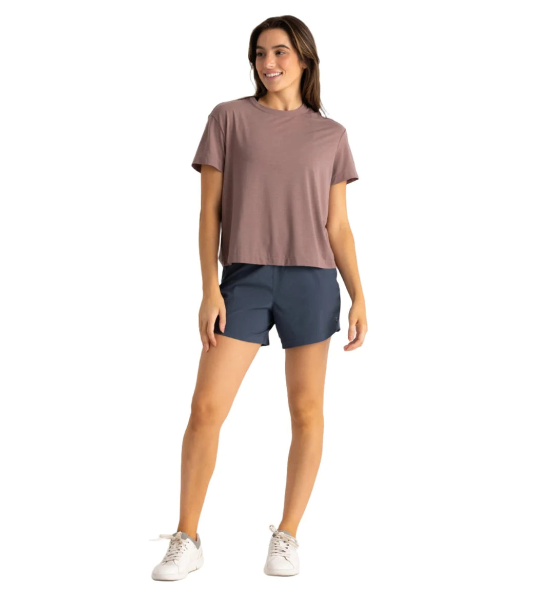 Women's Bamboo-Lined Active Breeze Short 5"